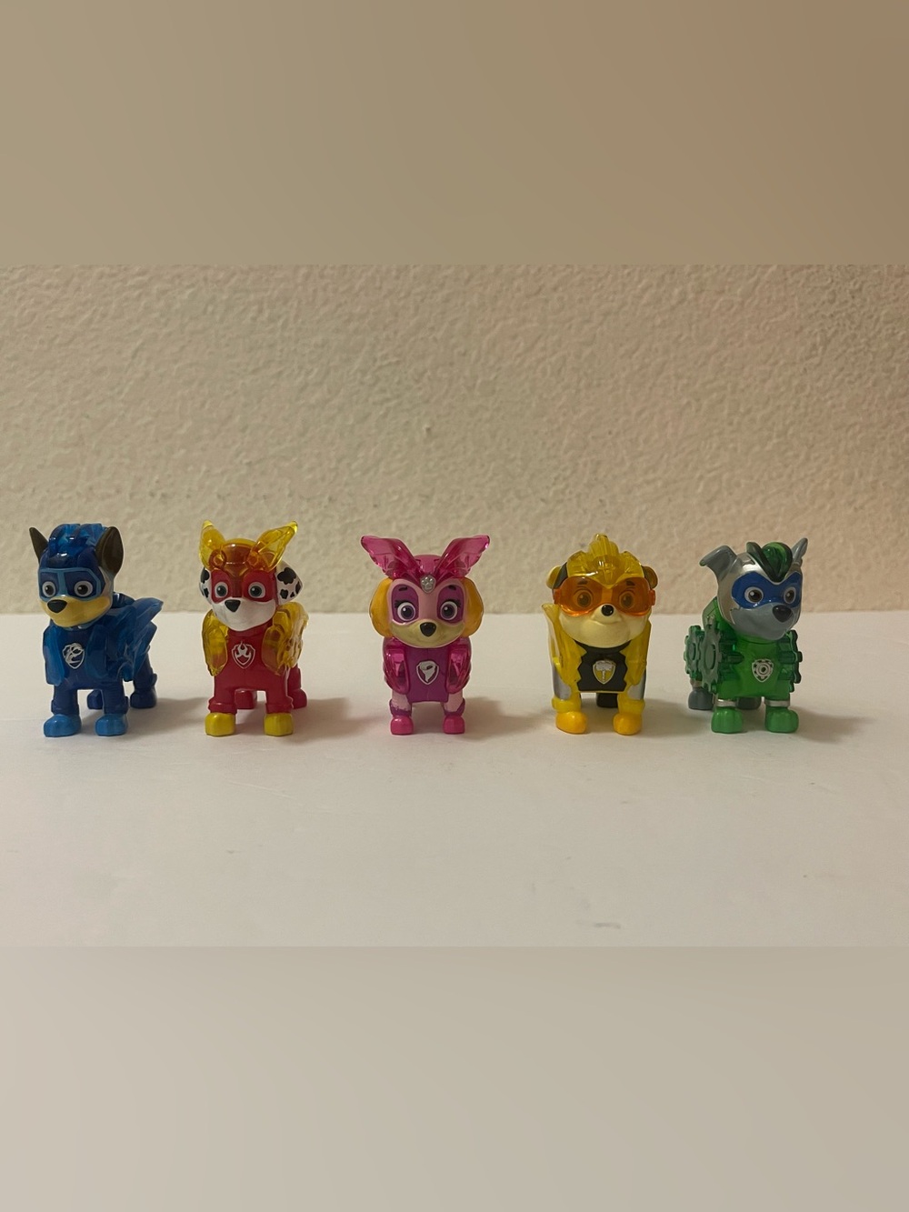 Paw Patrol Mighty Pups Charged Up Figures Bundle (All Work)